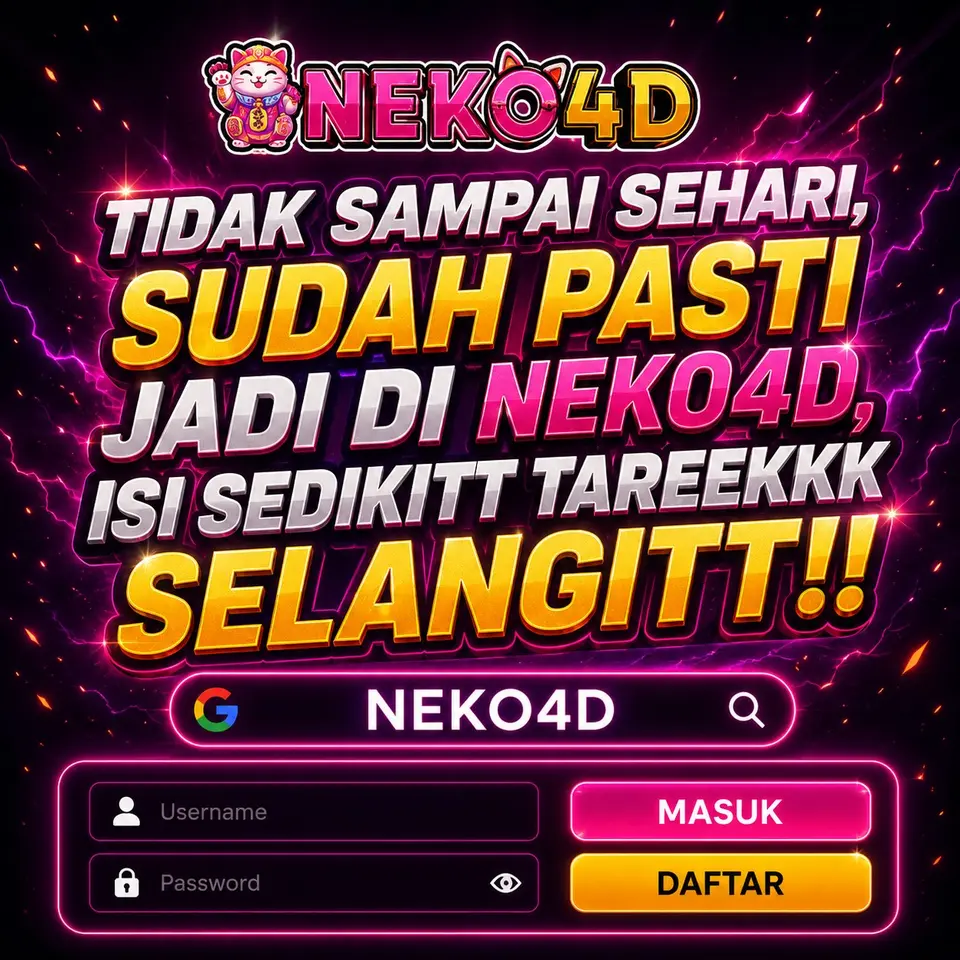 neko4d Masuk